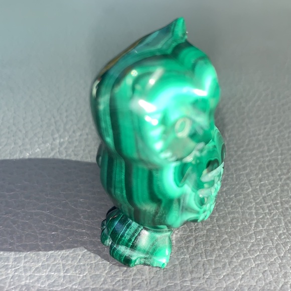 Malachite mini owl - Picture 4 of 9